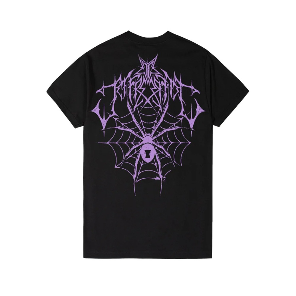 New Jeffree Star $35msrp Unisex Spider Tee